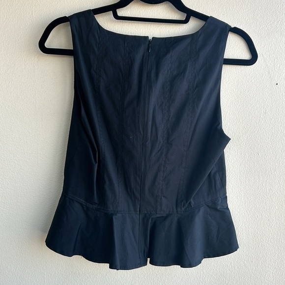 Veronica Beard Peplum sleeveless top - Picture 3 of 3